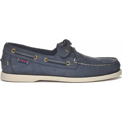 Sebago Docksides Portland Nubuck Blue 46