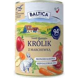 Baltica Υγρή Τροφή Σκύλων με Κουνέλι και Καρότο χωρίς Σιτηρά 400gr