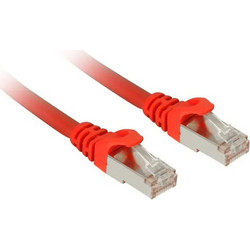 Sharkoon S/FTP Cat.7a Καλώδιο Δικτύου Ethernet 7.5m Red