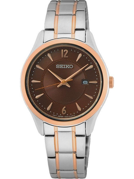 Seiko Γυναικείο Ρολόι με Ασημί Μεταλλικό Μπρασελέ SUR476P1