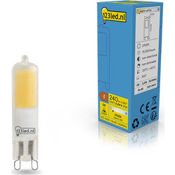 Λάμπα LED 123LED G9 COB Capsule 2700K 240lm 2.2W Warm White