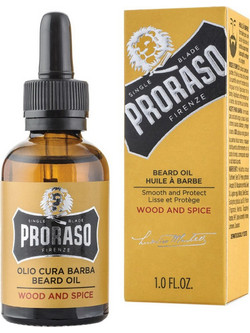 Proraso Wood & Spice Λάδι για Γένια 30ml