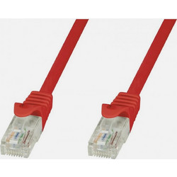 Techly U/UTP Cat.6 Καλώδιο Δικτύου Ethernet 0.5m Red