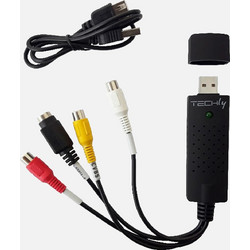 Techly 700TY Audio Video Grabber USB 2.0