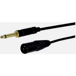 Καλώδιο Μικροφώνου GBC 14.1701.10 10 m - 6.3 mm Mono σε XLR Αρσενικό & Επίχρυσο