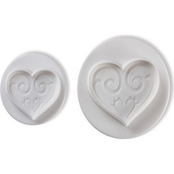 Κουπ-Πατ Καρδιές 3D Σετ 2 τεμ. - Pavoni - 56513.08.HEART