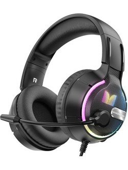 Monster Gaming Headset Mission 320 RGB Black 35mm 19m