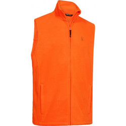 ΑΜΑΝΙΚΟ FLEECE DEER HUNTER Men's Atlas Light Fleece Waistcoat Safety Orange