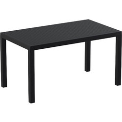 Τραπέζι Κήπου Ares 01-00-2599 140x80x75cm Black