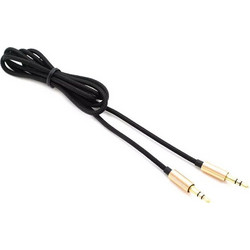 Καλώδιο ήχου Jack 3.5mm - AUX-001 - 1m - AWEI - 014281 Black