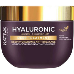 Kativa Luxury Hyaluronic Keratin Coenzyme Q10+ Deep Μάσκα Μαλλιών 300ml