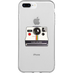 Apple iPhone 7 Plus Polaroid land camera Transparent Silicone TPU Θήκη