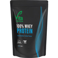 Vita Free 100% Whey Πρωτεΐνη Ορού Γάλακτος με Γεύση Βανίλια 450gr