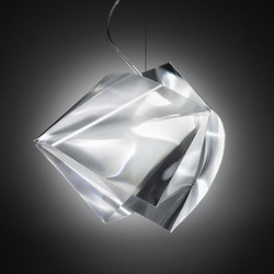 Gemmy Suspension Prisma M κρεμαστό φωτιστικό LED Ασημί Γκρί Διάφανο