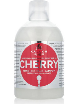 Kallos KJMN Cherry Σαμπουάν & Αφρόλουτρο κατά της Ξηροδερμίας για Ξηρά & Ταλαιπωρημένα Μαλλιά 1lt