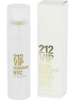 Carolina Herrera 212 Vip Γυναικείο Αποσμητικό Spray Χωρίς Αλουμίνιο 150ml
