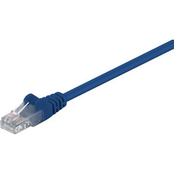GOOBAY καλώδιο δικτύου 95554, CAT 5e U/UTP, CCA, 1.5m, μπλε
