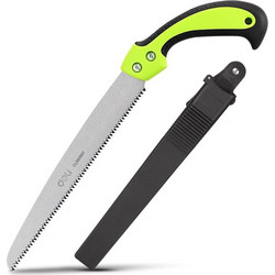 DELI πριόνι ξύλου DL580927 με εργονομική λαβή, 270mm, πράσινο