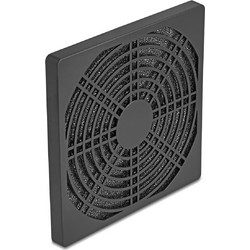 DELOCK σχάρα για 120mm ανεμιστήρα 67313 με φίλτρο σκόνης, πλαστική, μαύρη