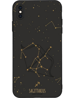 Sonique Zodiac Series Sagittarius Back Cover (iPhone XS Max)