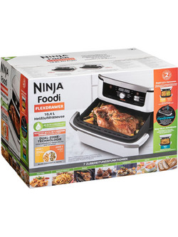Ninja Foodi FlexDrawer AF500EUWH Air Fryer 10.4lt