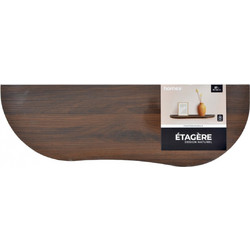 Ράφι τοίχου Natural Homea με διαστάσεις 57x19x1.8cm - Acacia 6RAN894AC