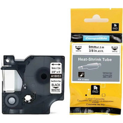 Ταινία Ετικετογράφου DYMO Ind Rhino Tape Black On White 9mm (S0718280) (DYM18053)