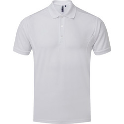 Ανδρικό πόλο πικέ Coolchecker(R) PREMIER PR615 White