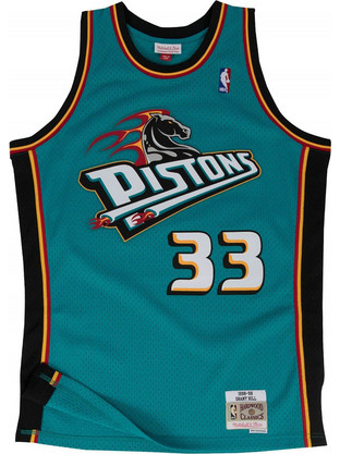 Mitchell & Ness NBA Grant Hill Detroit Pistons Road 1998-99 HWC Swingman SMJYGS18164-DPI98GHI