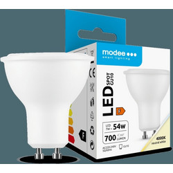 Modee Lighting LED Spot Λαμπτήρας 7W GU10 4000K ERP