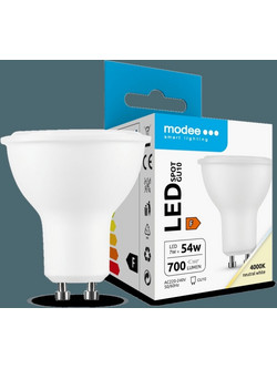 Modee Lighting LED Spot Λαμπτήρας 7W GU10 4000K ERP