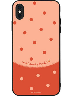 Sonique Delulu Polka Era Series Back Cover Sweet Trouble (iPhone XS Max)