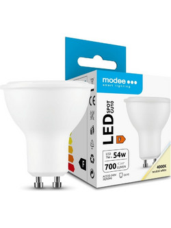 Modee Lighting Led Spot Λαμπτήρας 7W GU10 4000K Erp - (ML-GU10P4000K7WN)