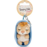 Nici Λούτρινο Μπρελόκ Sleeping Pets 8εκ Λιοντάρι σε Καλάθι - Nici NIC63160