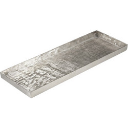 Liberta-Maison Orly Δίσκος Διακόσμησης 52x20x3cm Αλουμίνιο Silver 023947