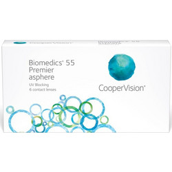 Cooper Vision Biomedics 55 UV Premier 6Pack Μηνιαίοι