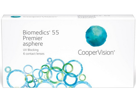 Cooper Vision Biomedics 55 UV Premier 6Pack Μηνιαίοι