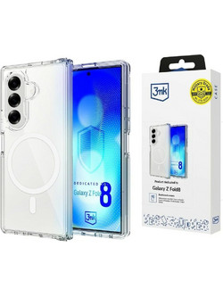 3mk Armor MagCase Θήκη Κινητού Samsung Galaxy Z Fold 8 Ultra Transparent