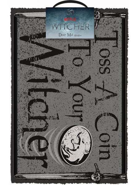 The Witcher - Toss a Coin To Your Wircher Πατάκι Εισόδου (40 x 60 cm)