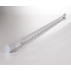 Βραχίονας Μπάνιου Easy Rods (Φ21mm) - Λευκό 120-220 εκ