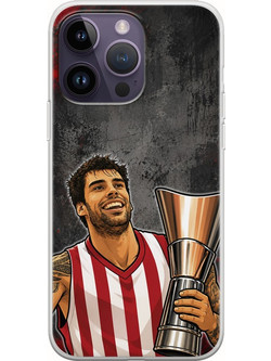 Θήκη Kings of Europe Legends - Saint George iPhone 15 Pro Flexible TPU (Διάφανη Σιλικόνη)