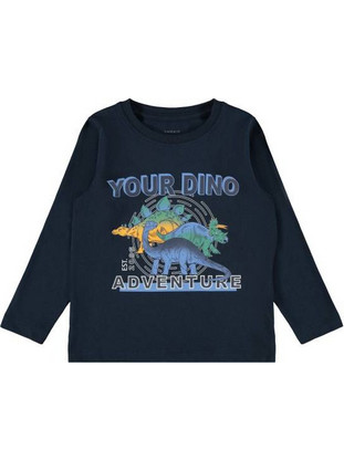 Name It Παιδικό T-Shirt Μακρυμάνικο Navy Μπλε 13203914