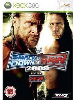 WWE SmackDown Vs Raw 2009 Used Xbox 360