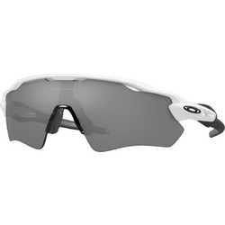 Oakley Radar EV Path OO 9208 94 Αθλητικά Γυαλιά Ηλίου Μάσκα Κοκάλινα Λευκά με Μαύρο Καθρέπτη Φακό