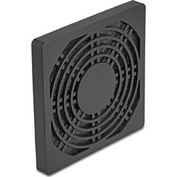 Delock σχάρα για 92mm ανεμιστήρα 67312 με φίλτρο σκόνης, πλαστική, μαύρη 67312