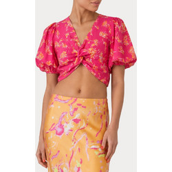 TOP VERO MODA VMHIA ANEA 2/4 SHORT TOP WVN CE PINK VERO MODA