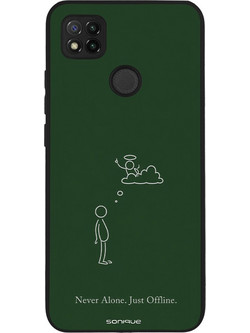 Sonique Men's Edition Θήκη με Σχέδιο «Never Alone» (Xiaomi Redmi 9C / Redmi 10A)