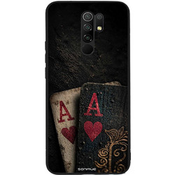 Sonique Men's Edition Θήκη με Σχέδιο «Άσος» (Xiaomi Redmi 9)