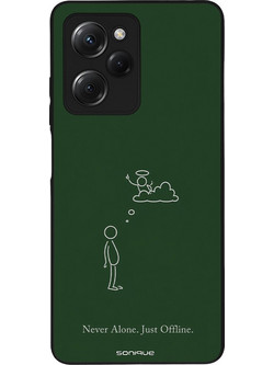Sonique Men's Edition Θήκη με Σχέδιο «Never Alone» (Xiaomi Poco X5 Pro 5G)