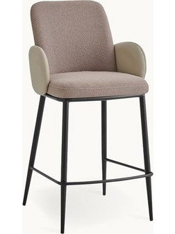 RAVENNA Σκαμπό Μπαρ Melita Beige 54 x 49 x 98